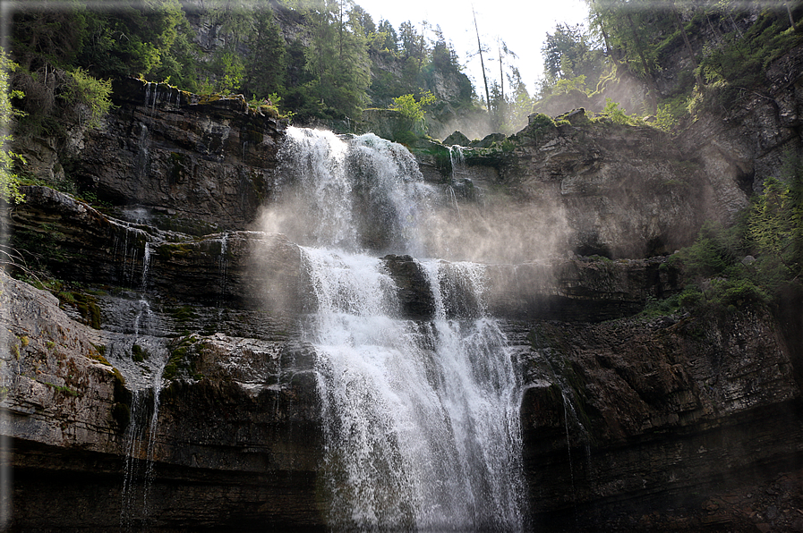 foto Cascate di mezzo in Vallesinella